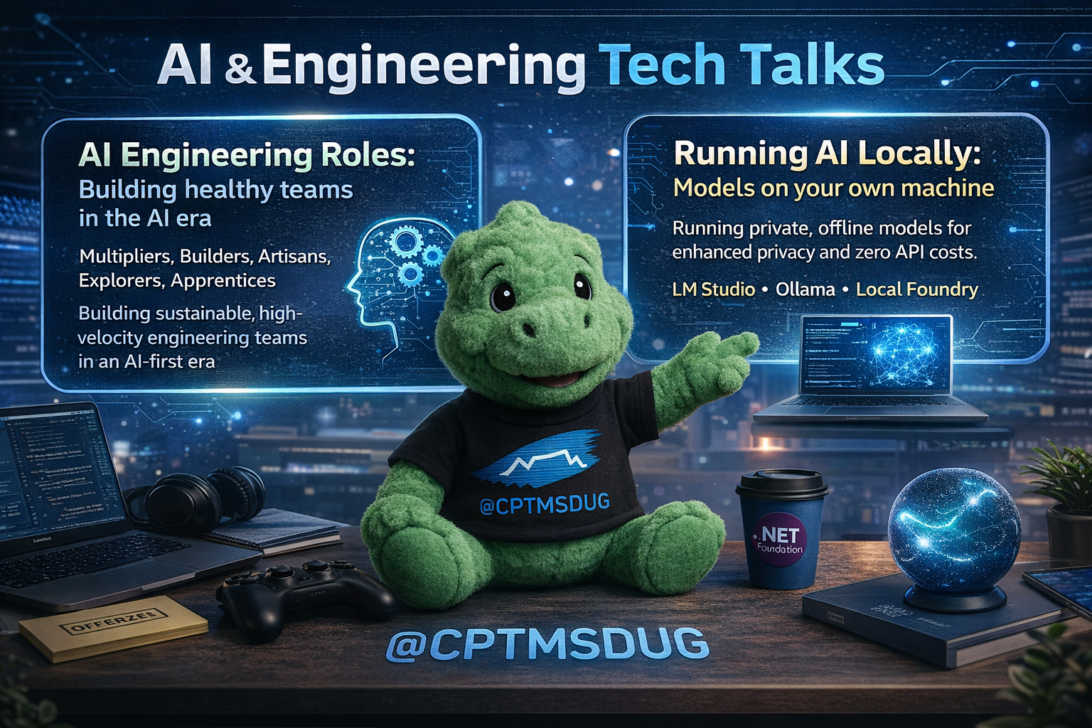 Building healthy teams in the AI era and also running Local AI models